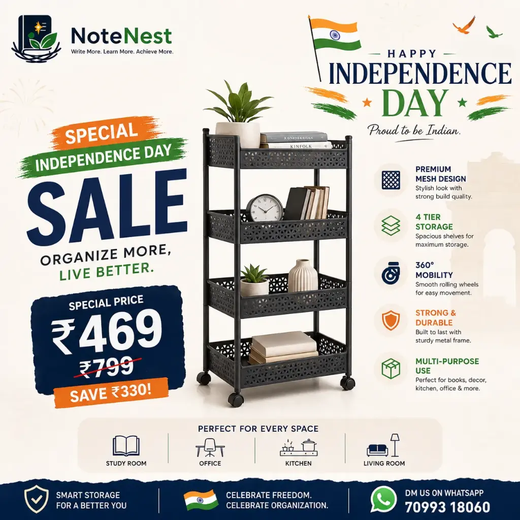 Premium 4-Tier Storage Rack