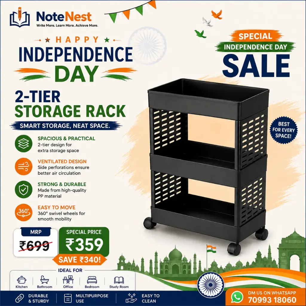 2-Tier Storage Rack