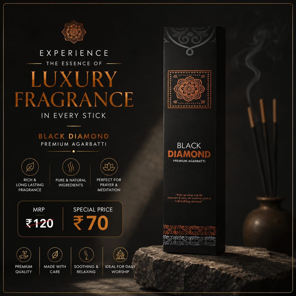 Black Diamond Agarbatti