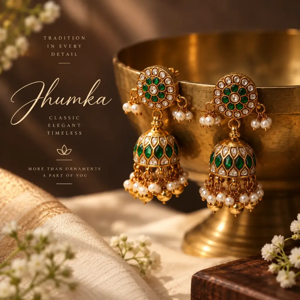 Authentic Traditional Jhumka