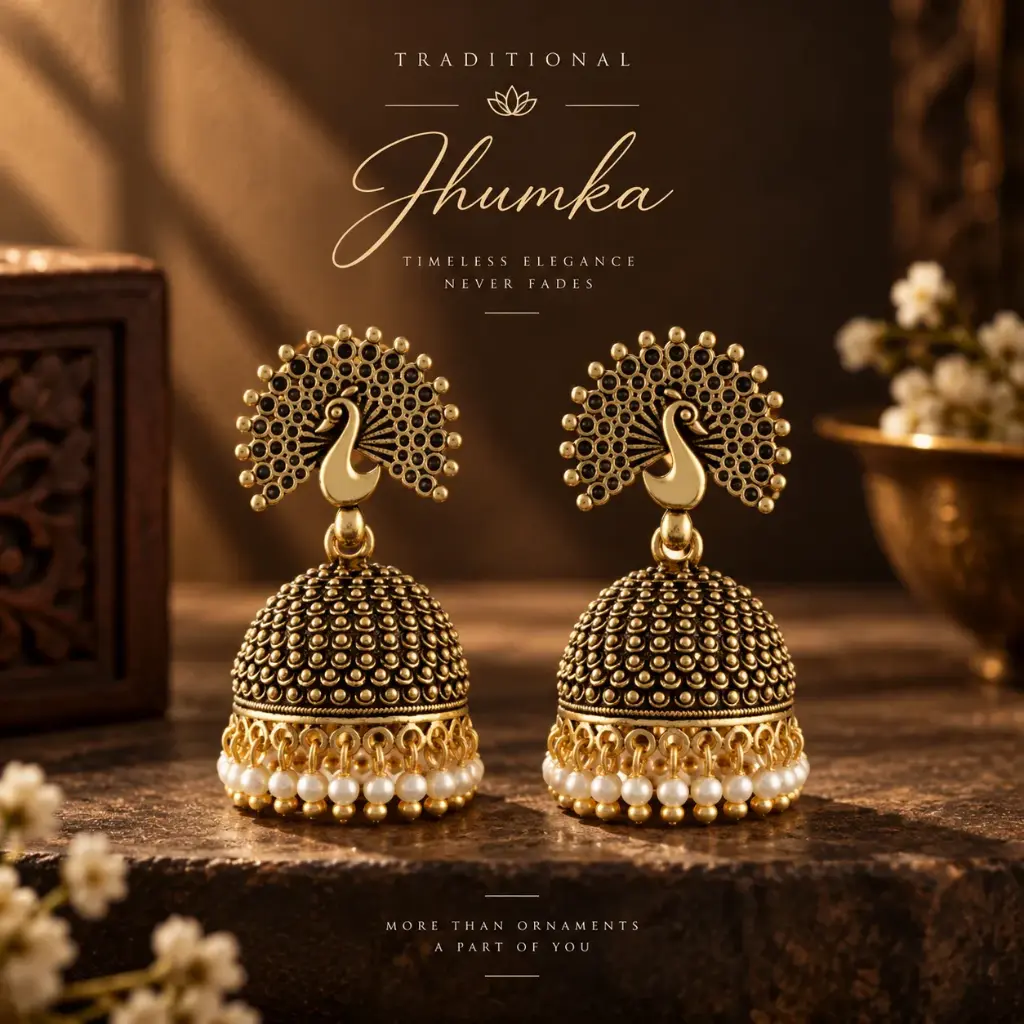 Traditional Classic Jhumka